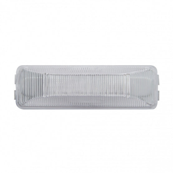 Incandescent Rectangular Fender Mount Utility Light - Clear Lens