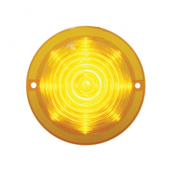 13 LED Beehive Truck - Lite Style Cab Light - Amber LED/Amber Lens (Bulk)