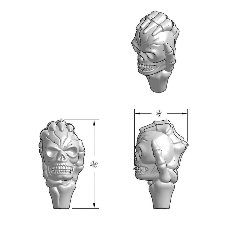 Skull Gearshift Knob - Black