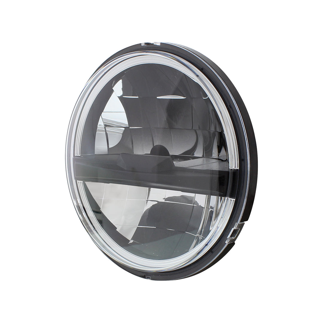 ULTRALIT - 8 High Power LED 5-3/4" Headlight - Black