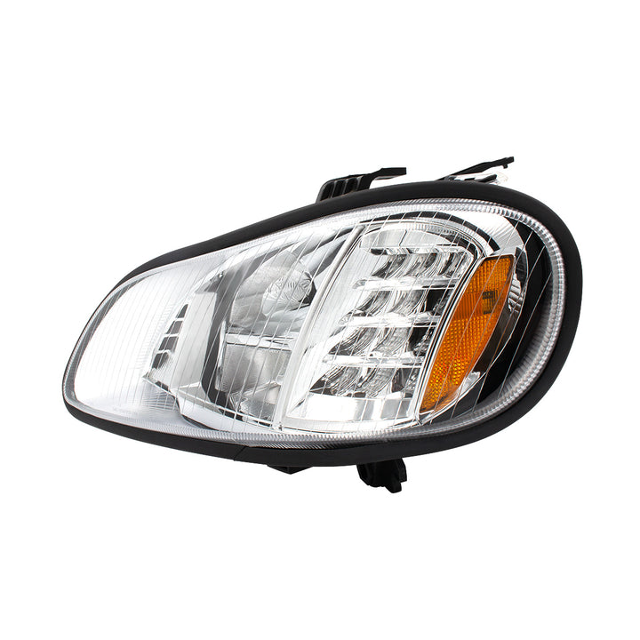 Chrome High Power Full LED Headlight For 2003-2024 Freightliner M2 - Driver
