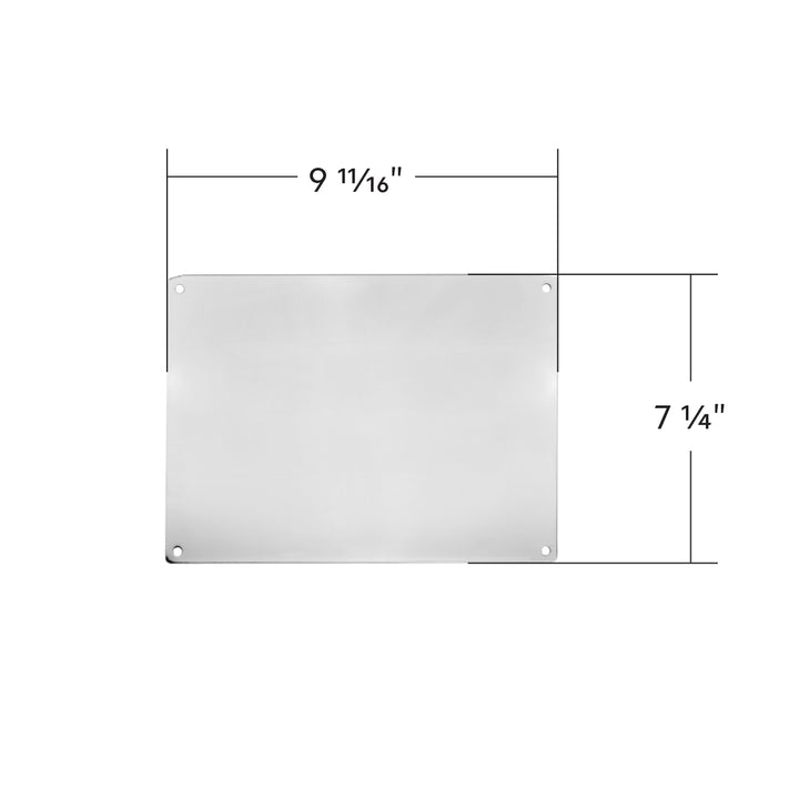 Stainless Steel Dash Blank for 2018-2025 Freightliner Cascadia