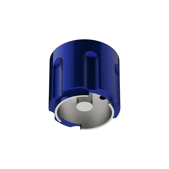Gun Cylinder 9/10 Speed Gearshift Knob - Indigo Blue