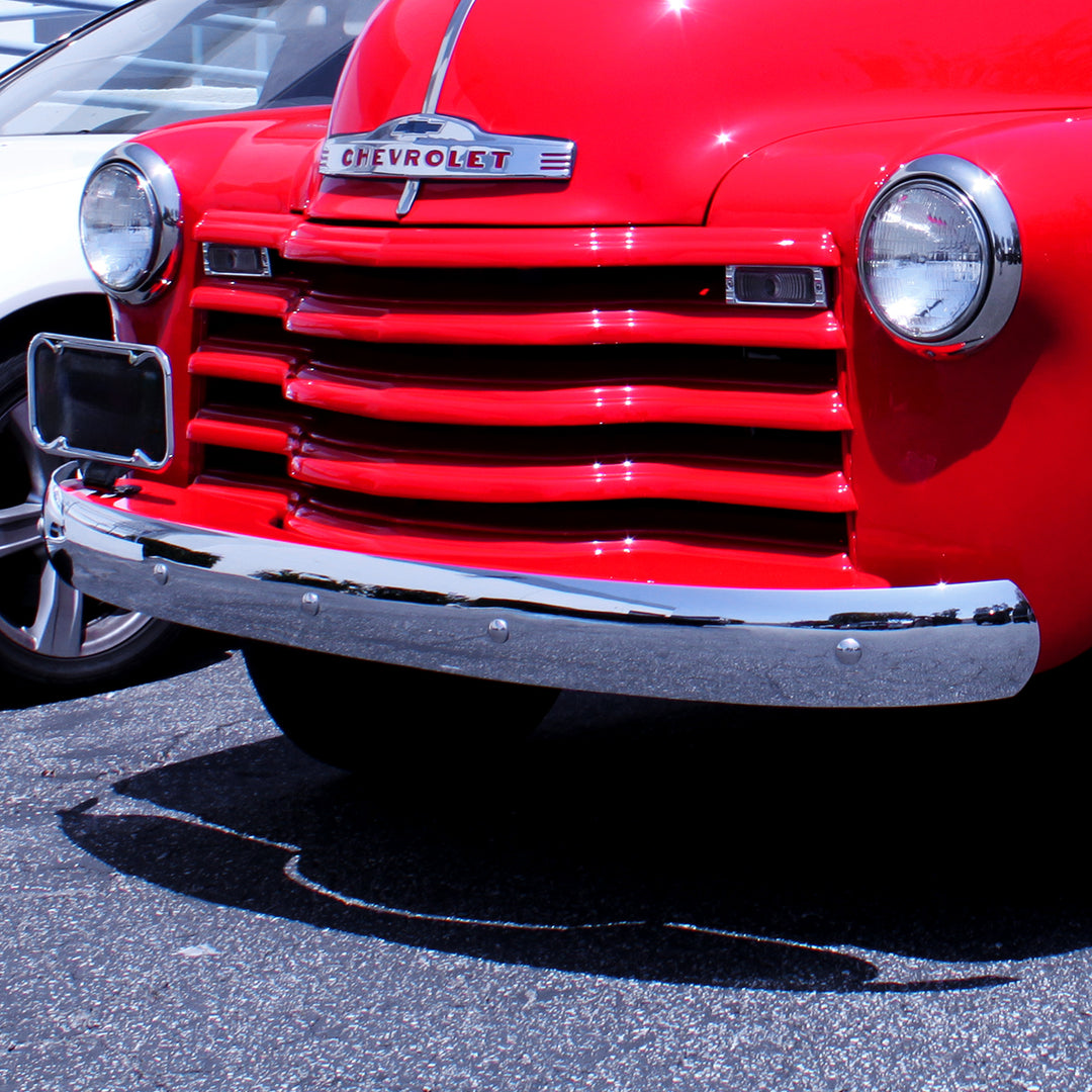 Chrome Bumper For 1947-54 Chevy &amp; GMC Truck, Front
