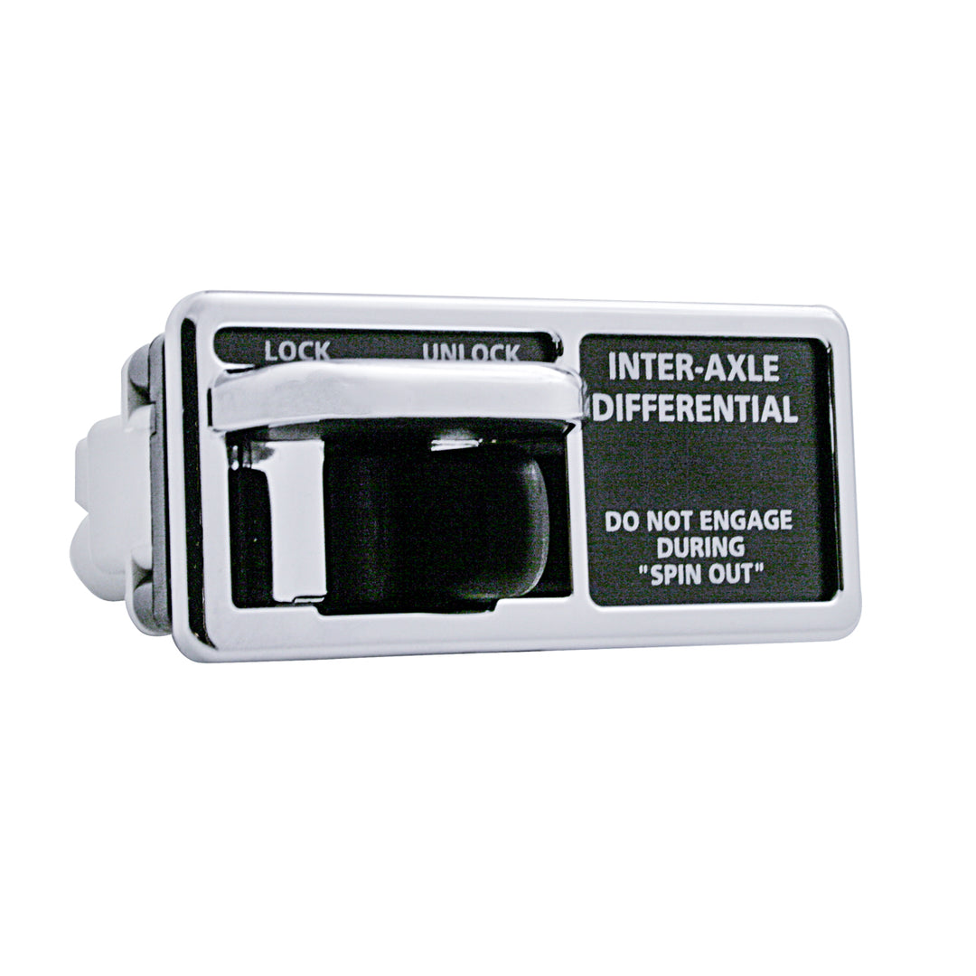 Chrome Toggle Switch Trim For Freightliner - Old Style
