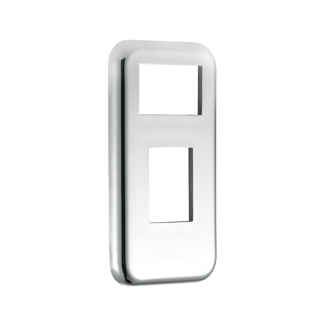 Chrome Plastic Switch Trim For 2001-2010 International 9900i/9400i/9200i - Panel Light