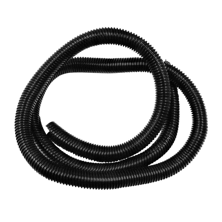 3/4" I.D. Black Flex - Guard Convoluted Split Seam Tubing, 5 Ft.
