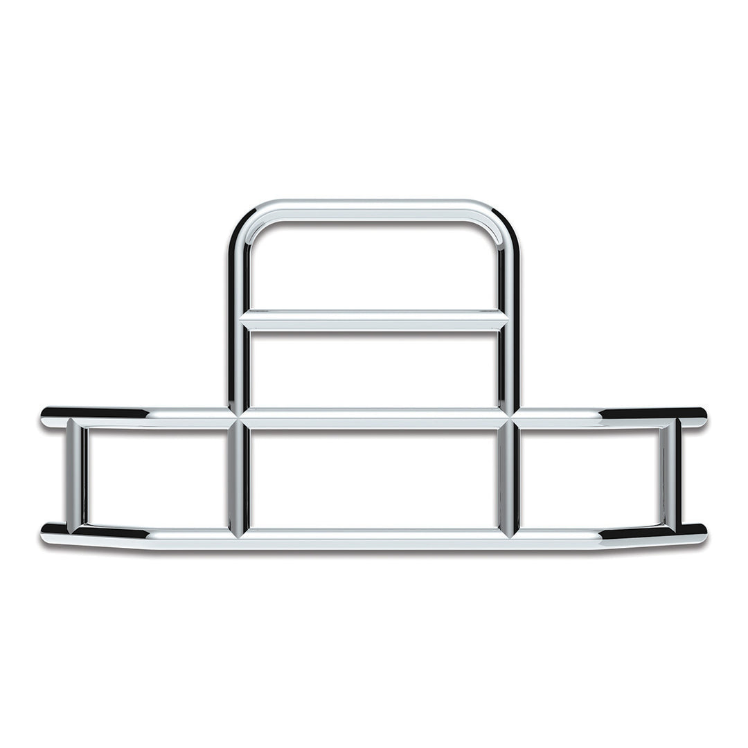 HighwayShield I85 R-304 Stainless Steel Grille Guard &amp; Bracket Kit For 2018-2025 International LT