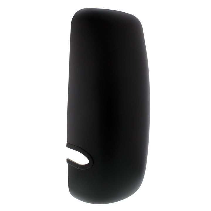 Matte Black Mirror Cover For 1990+ Kenworth T170/T270/T370/T440/T470/T600/T660/T800 - Driver (Bulk)