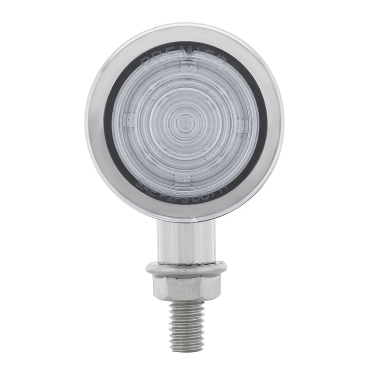 9 LED Mini Bullet Light - Amber LED/Clear Lens