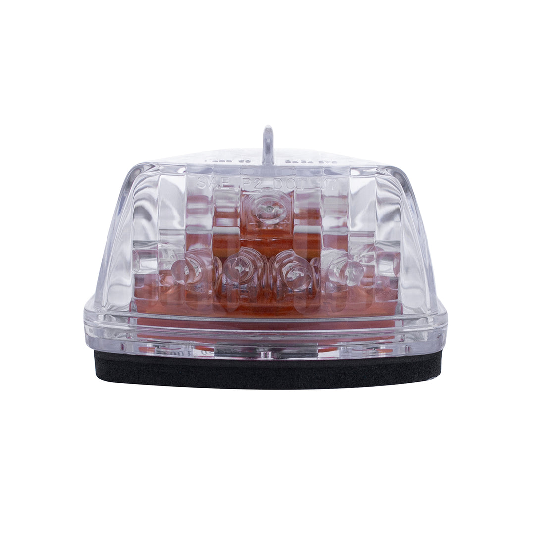 15 LED Pick - Up/SUV Cab Light - Amber LED/Clear Lens