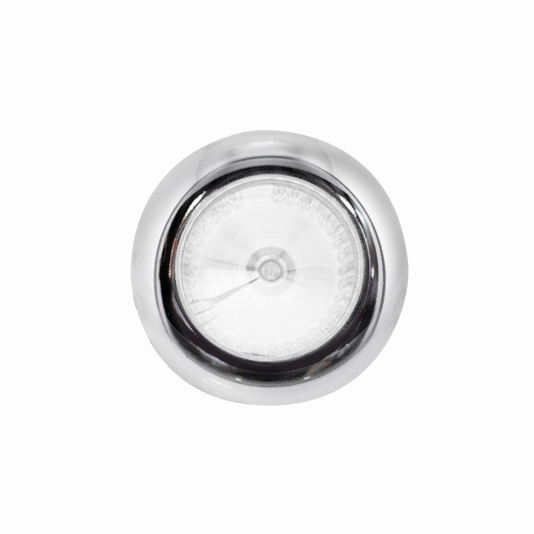 4 LED Dual Function 3/4" Mini Spike Light With Stainless Steel Bezel (Auxiliary/Utility) - White LED/Clear Lens