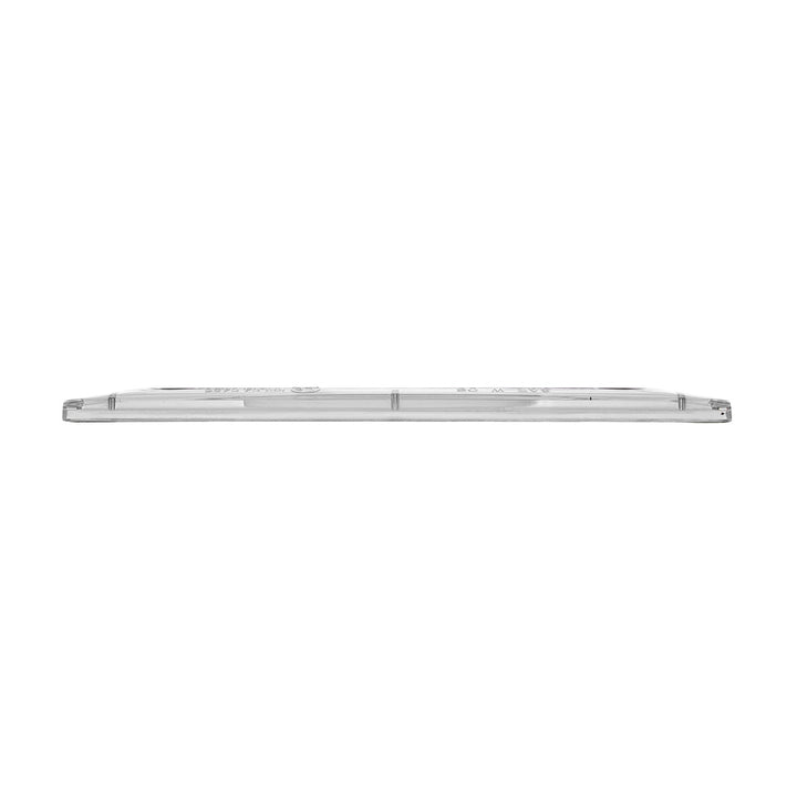 6 High Power LED Super Thin Warning Light - White LED/Clear Lens (Bulk)