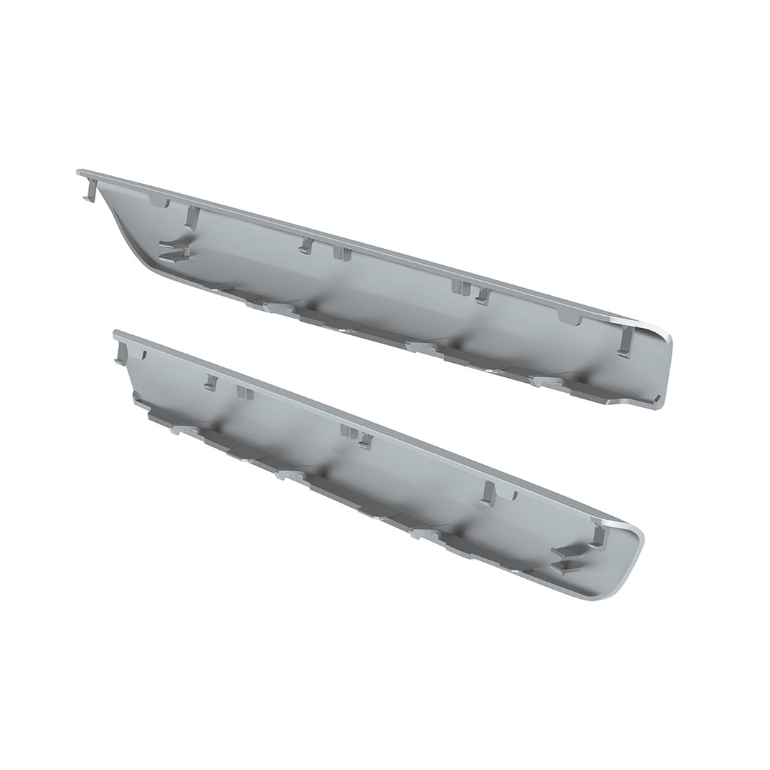 Chrome Plastic Door Grab Handle Covers For 2018-2025 Freightliner Cascadia (Pair)