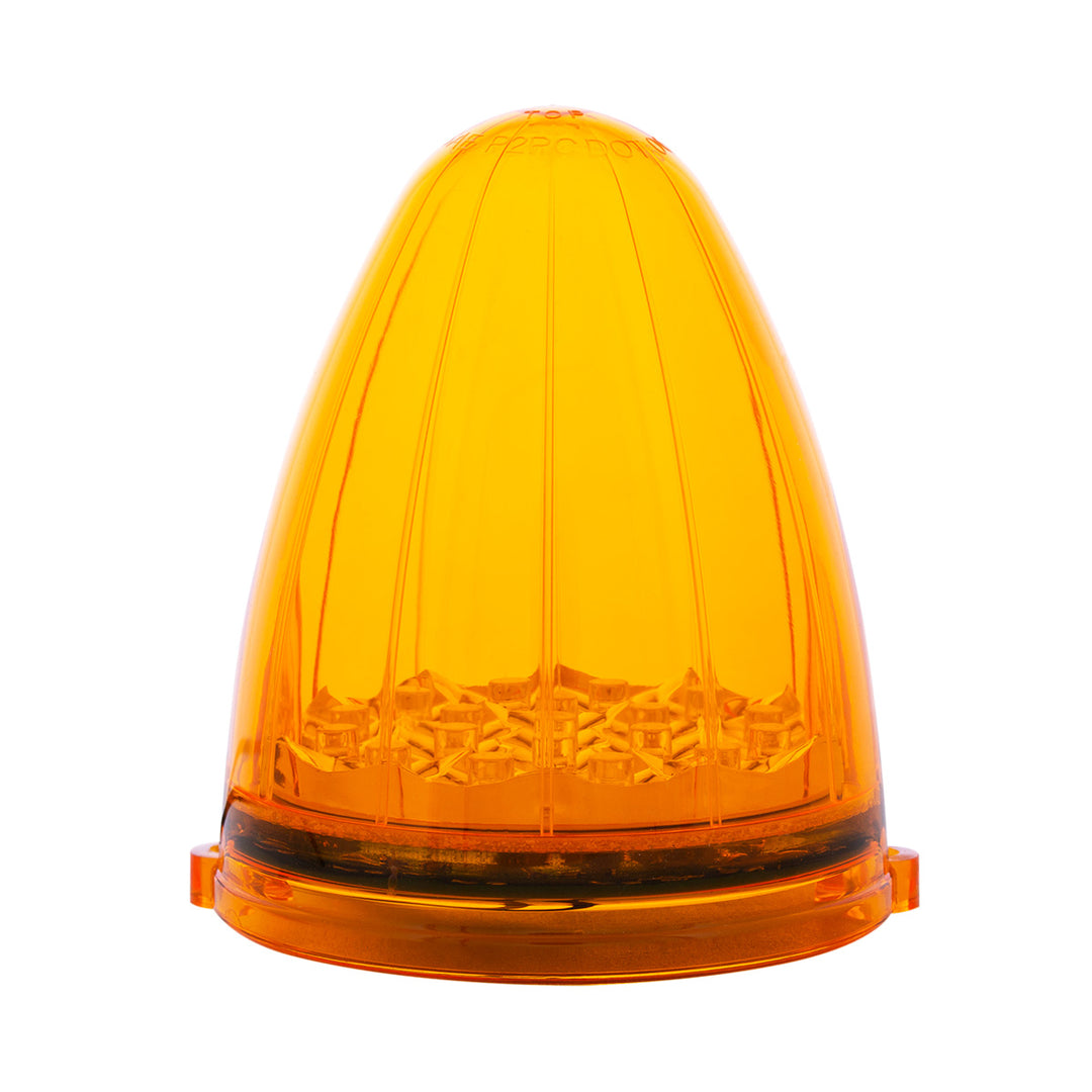 19 LED Reflector Grakon 1000 Style Cab Light - Amber LED/Amber Lens