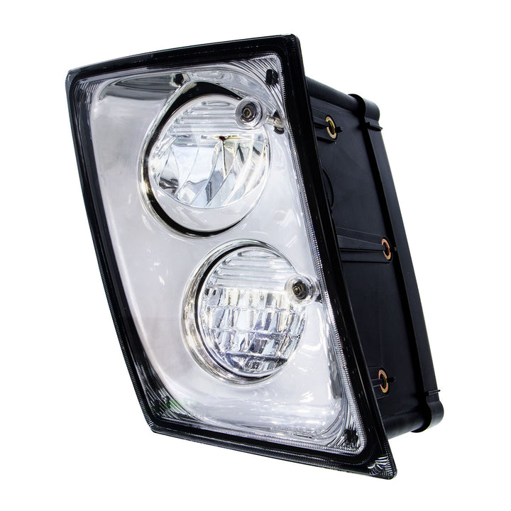 2 High Power LED Chrome Driving Light &amp; Fog Light For 2003-2017 Volvo VNL - Passenger/Right