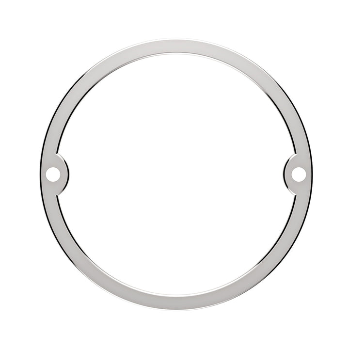 Stainless Steel Low Profile Cab Light Bezel