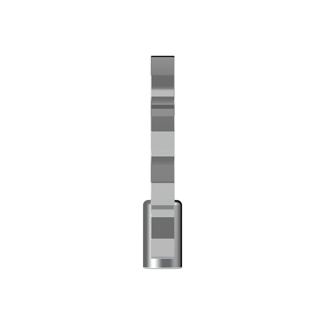 1/2" - 13 Thread-On Knuckle Gearshift Knob - Chrome
