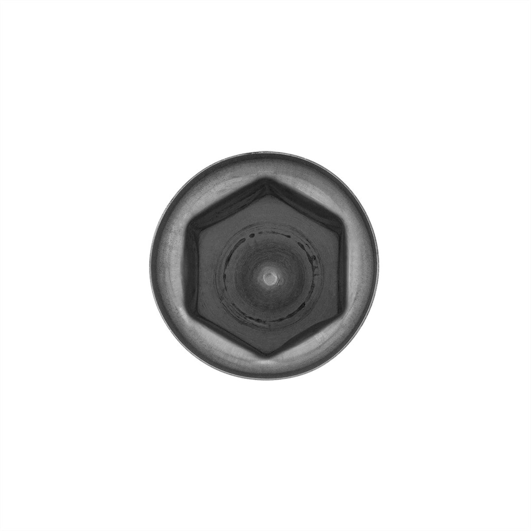 33mm X 2-3/8" Stainless Pointed Nut Cover With Flange