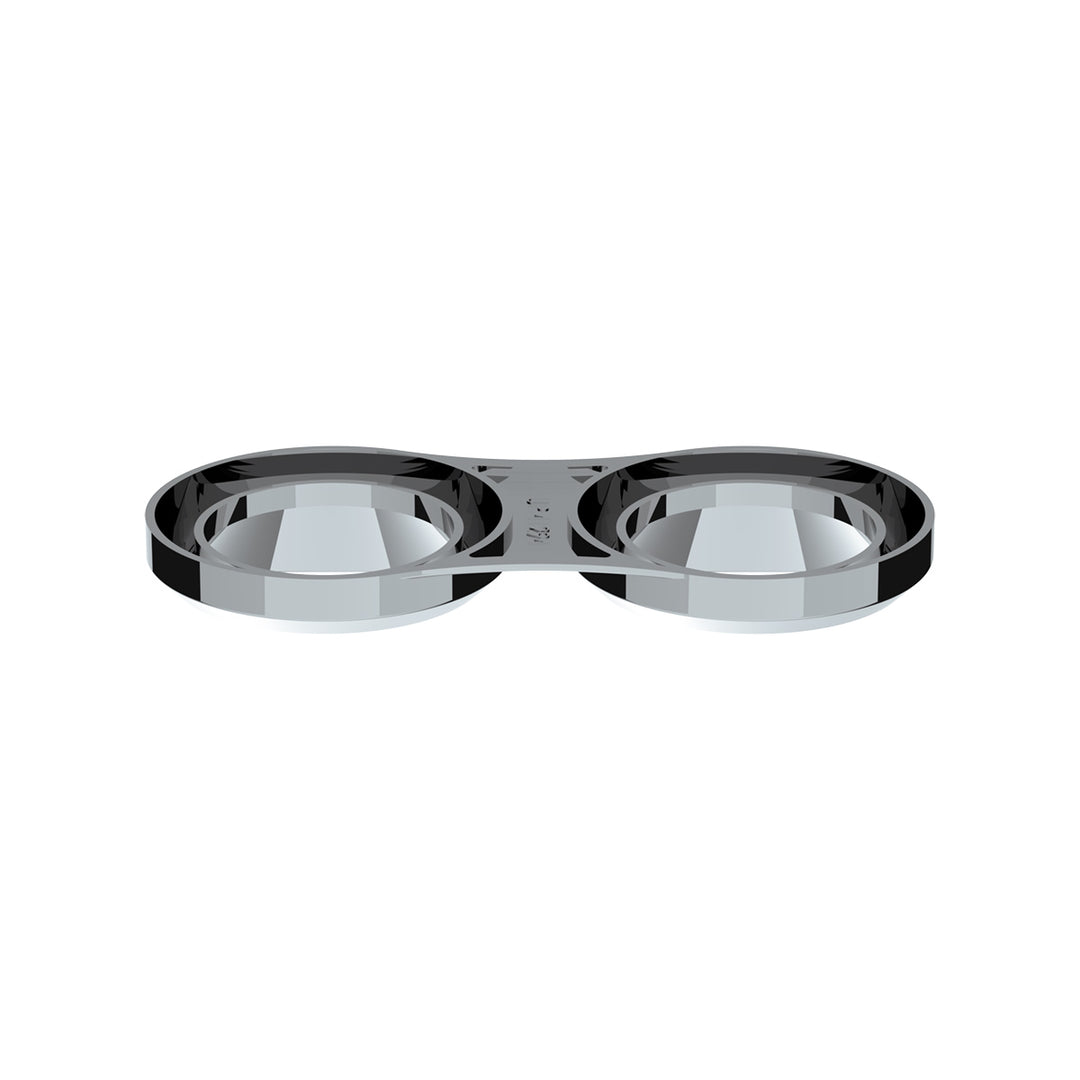 2 Gauge Cluster Bezel With Visor For 2006+ Peterbilt - Horizontal