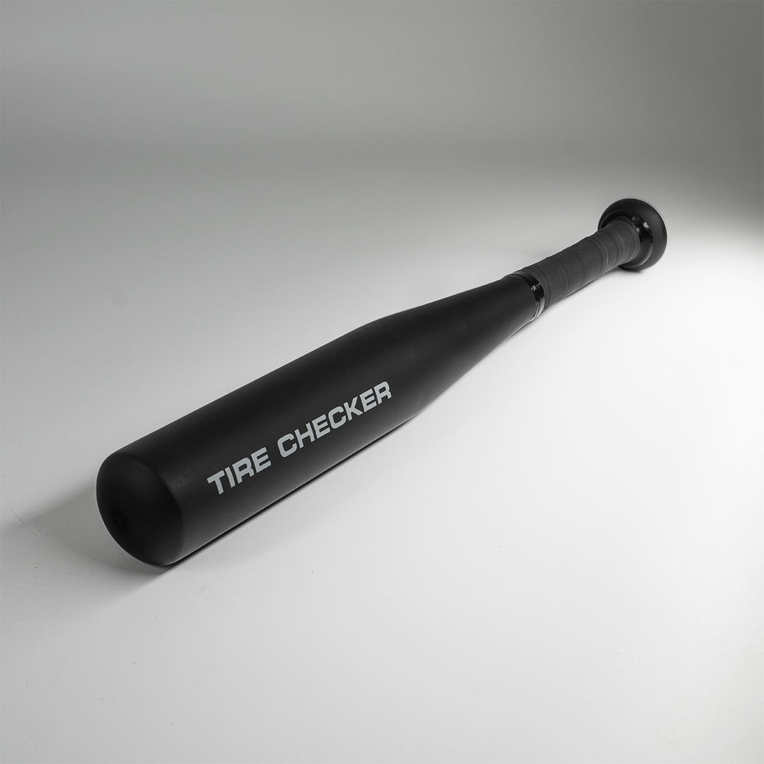 17" Aluminum Tire Checker Bat - Matte Black