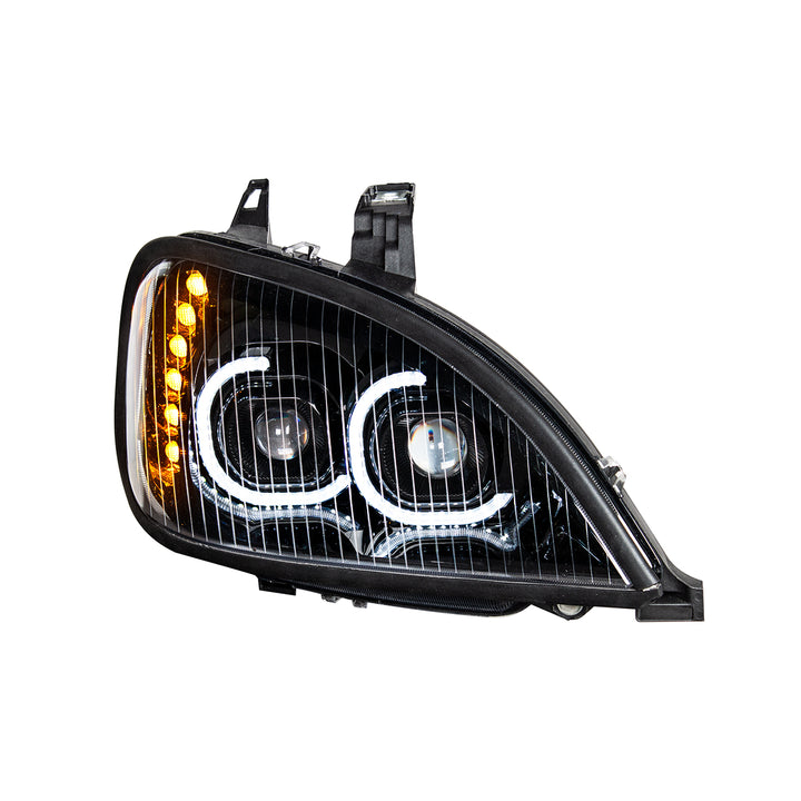 High Power LED Blackout Projection Headlight For 2001-2020 Freightliner Columbia - Passenger