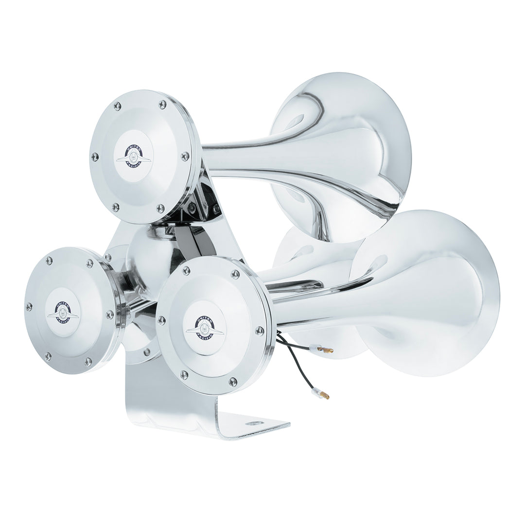 3 Trumpets "Competition Series" Chrome Train Horn