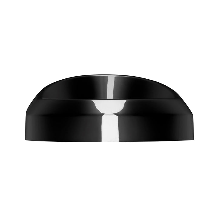 Candy Color Small Gauge Cover With Visor - Glossy Black