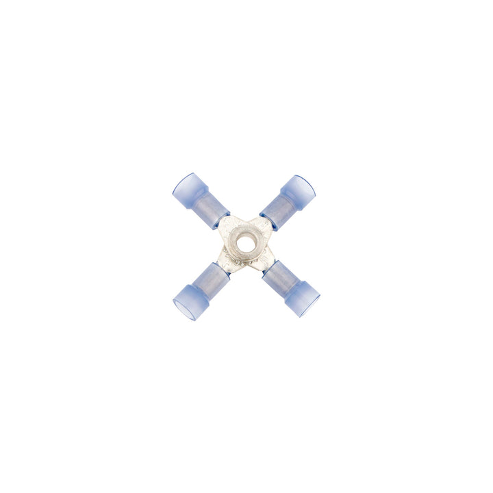 16-14 AWG 4 - Way (X) Nylon Connector (4-Pack)