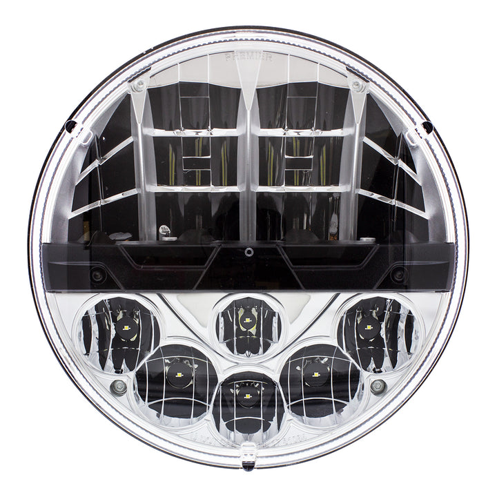 ULTRALIT - High Power LED 7" Headlight With Polycarbonate Lens &amp; Housing