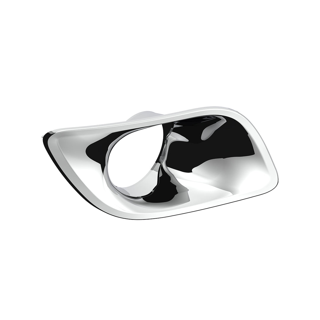 Chrome Plastic Fog Light Bezel For 2013-2021 Kenworth T680 - Passenger