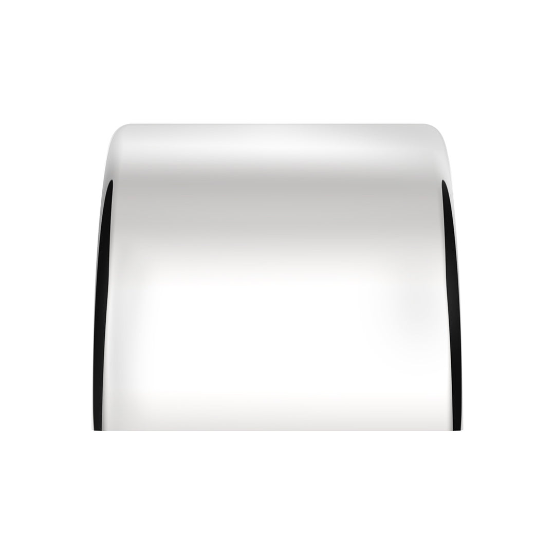 120" 430 Stainless Steel (16ga) Roll Formed Edge Smooth Full Fender 54" Spread - Stainless Steel Series (Pair)