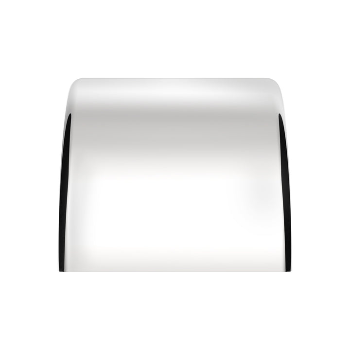 120" 430 Stainless Steel (16ga) Roll Formed Edge Smooth Full Fender 54" Spread - Stainless Steel Series (Pair)