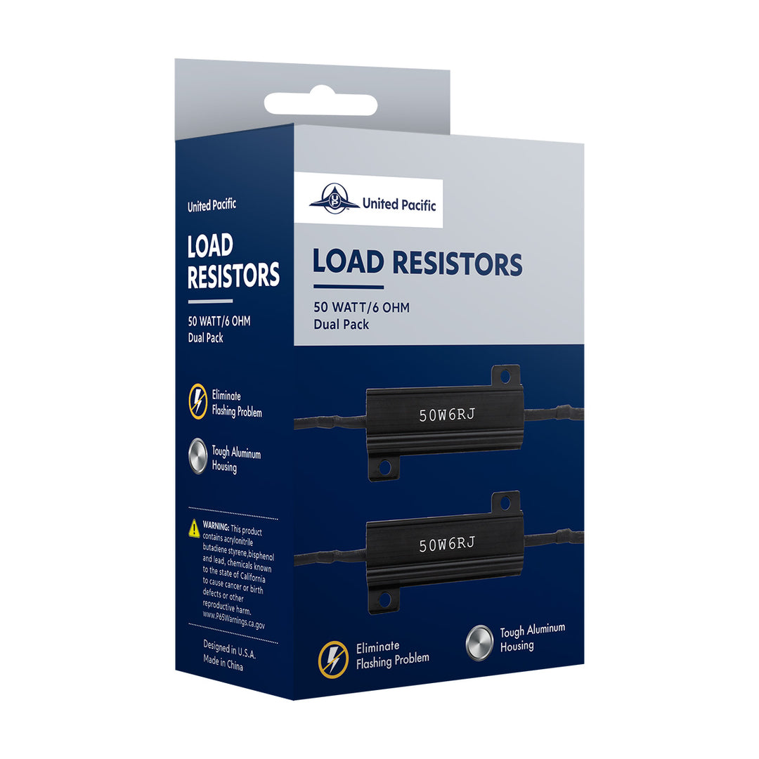 Load Resistor - 50 Watt/6 Ohm - Competition Series (Pair)