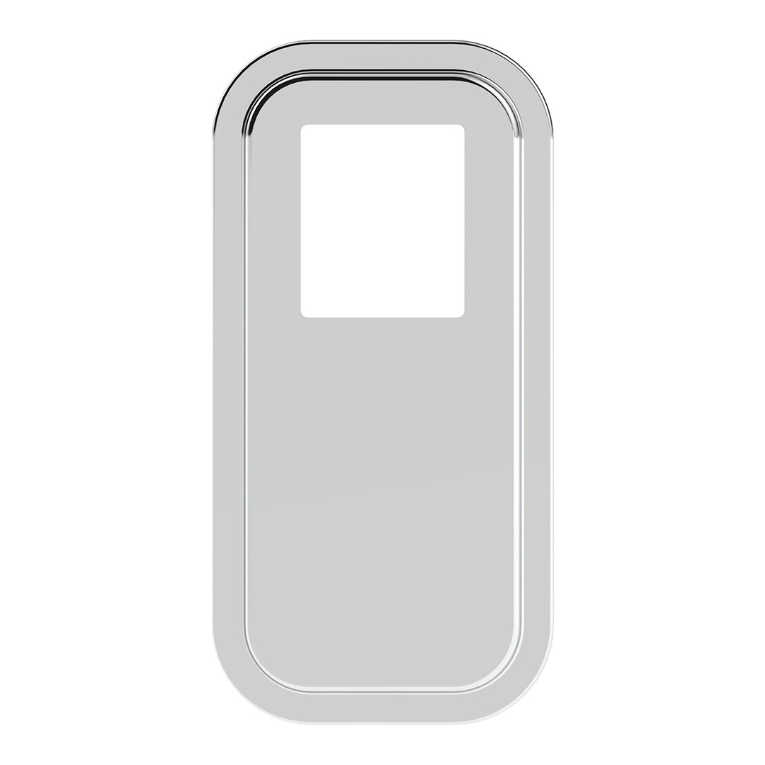 Peterbilt Stainless Steel Shift Plate Cover - Extended Hood