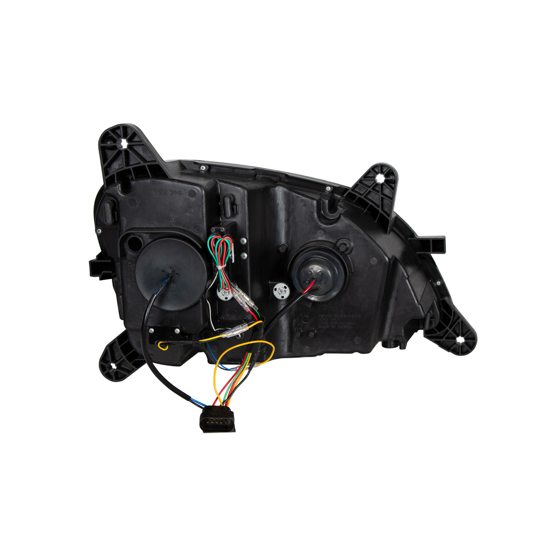 Chrome Projection Headlight With LED Sequential Turn and DRL For 2012-2021 Peterbilt 579 - Driver