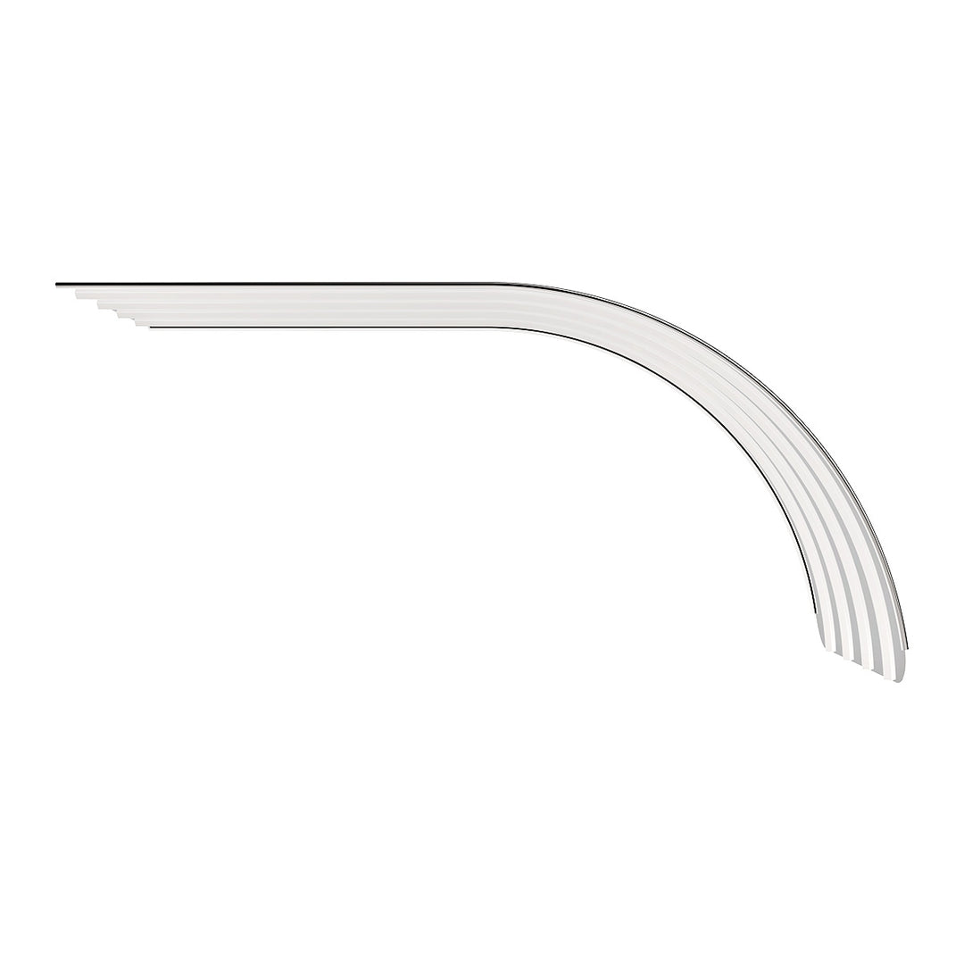 66" 430 Stainless Steel (18ga) Half Fender - SR Series (Pair)