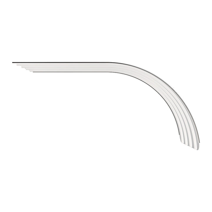 66" 430 Stainless Steel (18ga) Half Fender - SR Series (Pair)