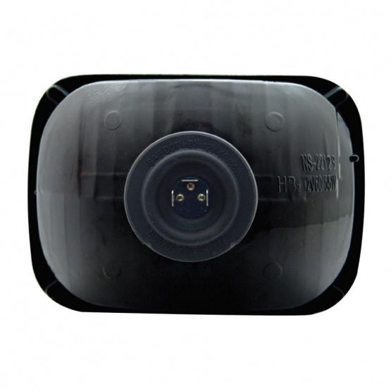 5" x 7" Crystal Rectangular Headlight - Plastic Lens