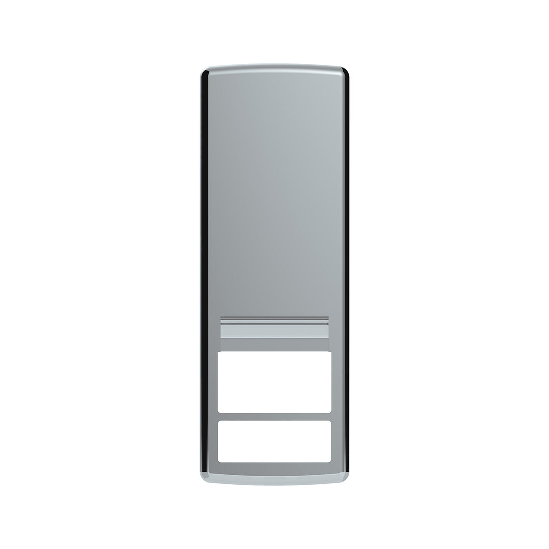Chrome Door Switch Cover With Power Windows/Door Locks For 2018-2025 Freightliner Cascadia - Passenger