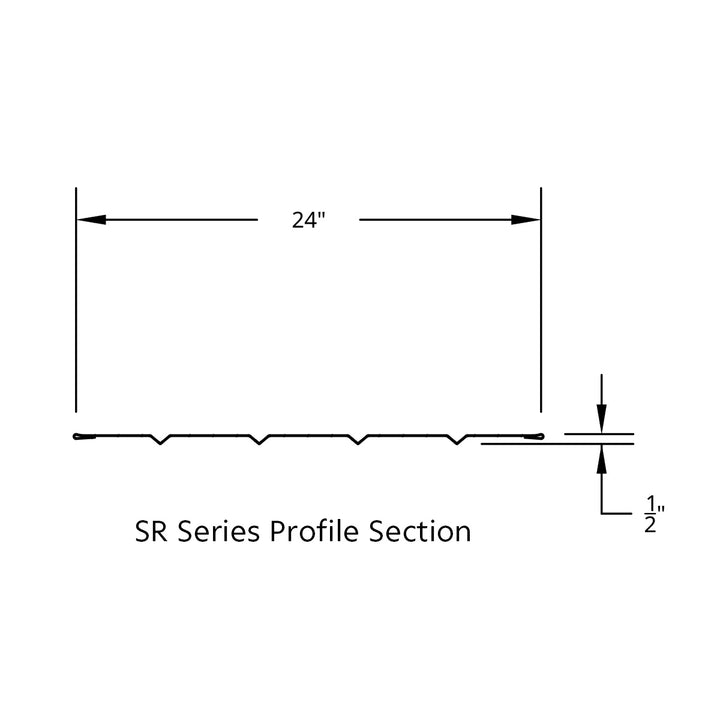 126" 430 Stainless Steel (18ga) Beaded Edge Ribbed Full Fender 54" Spread - SR Series (Pair)