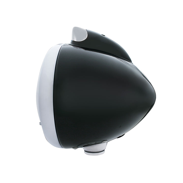 Black Guide 682-C Headlight H6024 &amp; Original Style LED Signal - Clear Lens