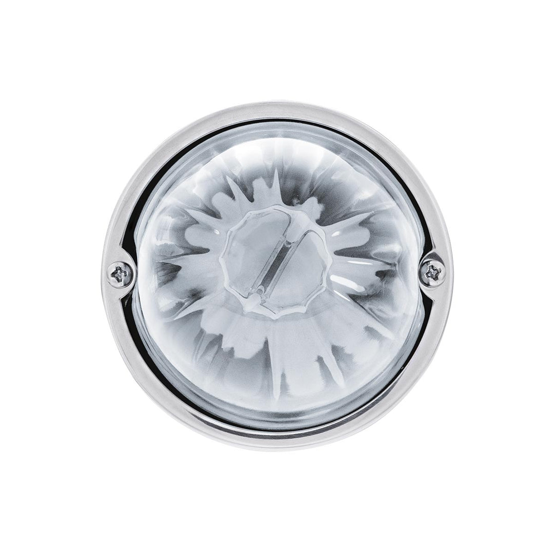 UltraBurst Glass Watermelon Light Flush Mount Kit - Red LED/Clear Lens