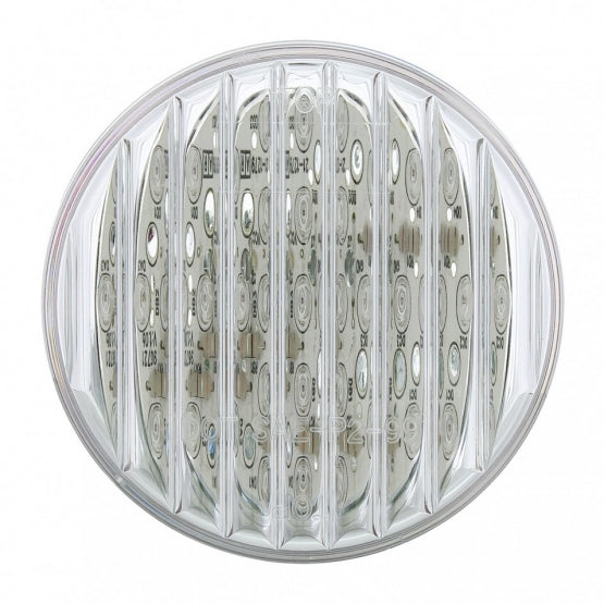 13 LED 2-1/2" Round Light (Clearance/Marker) - Red LED/Clear Lens (Bulk)