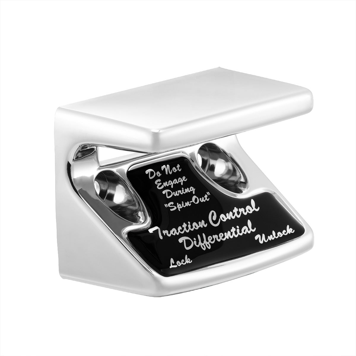 "Traction Control Differential" Switch Guard With Black Sticker