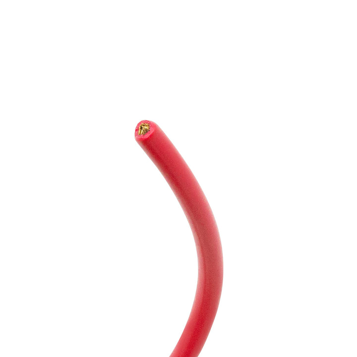 Primary Wire - Rated 80°C 10 AWG, Red 8 Ft.