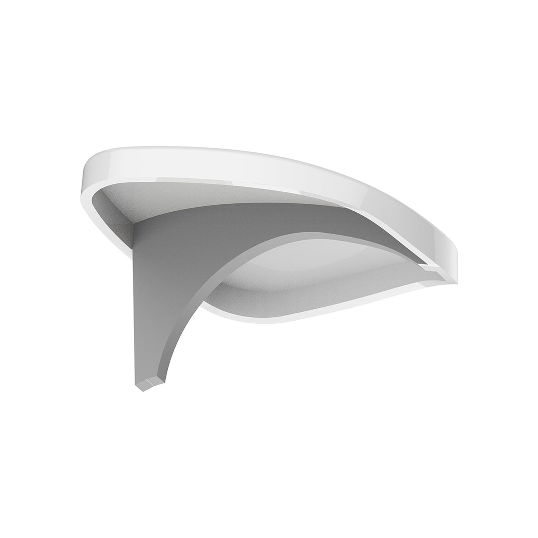 Plastic Cover For 9/10/13/15/18 Speed Gearshift Knob - Pearl White
