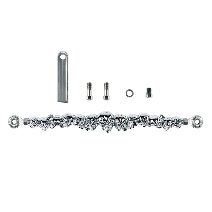 Chrome Skull Shift Linkage For Harley Motorcycle