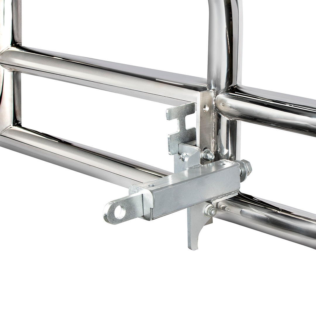 HighwayShield I15 - 304 Stainless Steel Grille Guard &amp; Bracket Kit 2013-2021 Kenworth T680