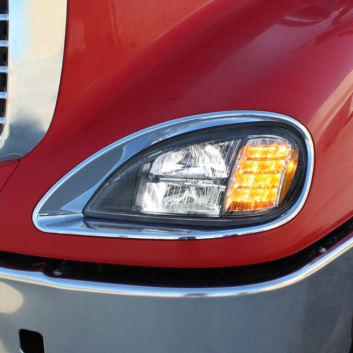 Blackout LED Headlight For 2001-2020 Freightliner Columbia - Driver